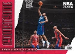 2020-21 Hoops Courtside Kawhi Leonard #1 card
