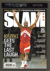 2020-21 Hoops Slam Kawhi Leonard #10 card
