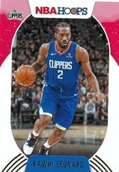 2020-21 Hoops Winter Base Set Kawhi Leonard #117 card