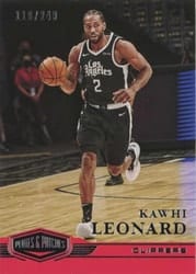 2020-21 Panini Chronicles Base Set Kawhi Leonard #326 card
