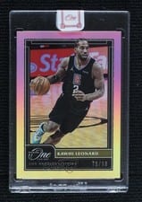 2020-21 Panini One and One Base Set Kawhi Leonard #1 card