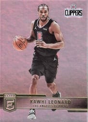 2021-22 Donruss Elite Base Set Kawhi Leonard #133 card