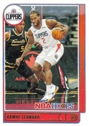 2021-22 Hoops Winter Base Set Kawhi Leonard #76 card