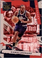 2021-22 Panini Court Kings Contemporaries Kawhi Leonard #22 card