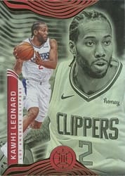 2021-22 Panini Illusions Base Set Kawhi Leonard #102 card