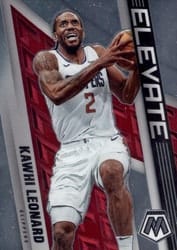 2021-22 Panini Mosaic Elevate Kawhi Leonard #11 card
