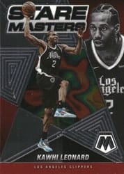 2021-22 Panini Mosaic Stare Masters Kawhi Leonard #25 card