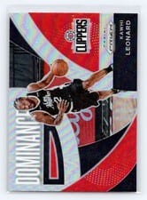 2021 Panini Prizm Dominance Kawhi Leonard Silver Prizm #22 card