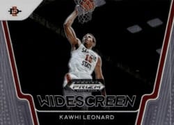 2021 Panini Prizm Draft Picks Widescreen Kawhi Leonard #18 card
