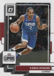 2022-23 Donruss Optic Base Set Kawhi Leonard #118 card