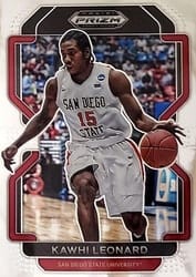 2022 Panini Prizm Draft Picks Base Set Kawhi Leonard #31 card