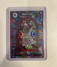 2022 Panini Prizm Draft Picks Stained Glass Kawhi Leonard #SG-KL card