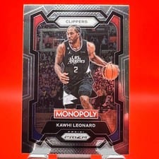 2023-24 Panini Prizm Monopoly Base Set Kawhi Leonard #37 card