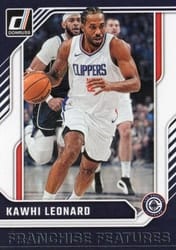 2024-25 Donruss Franchise Features Kawhi Leonard #7 card