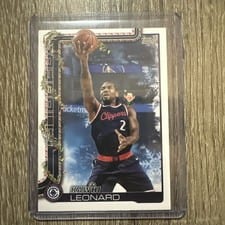 2025-26 Topps Holiday Hidden Elf Kawhi Leonard #HE-KL card