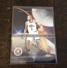 2025 Topps Chrome Activators Kawhi Leonard #AC-1 card