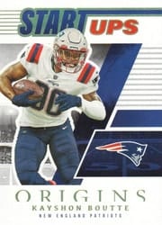 2023 Panini Origins Start-Ups Kayshon Boutte #10 card