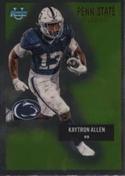 2025 Bowman University Chrome 1955 Bowman Football Kaytron Allen #55AV-25 card