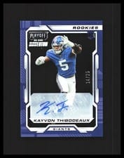 2022 Panini Chronicles Playoff Momentum Rookies Autographs Kayvon Thibodeaux #PMR-40 card