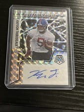 2022 Panini Mosaic Rookie Autographs Mosaic Kayvon Thibodeaux #RAM-KT card