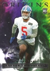2022 Panini Origins Base Set Kayvon Thibodeaux #143 card