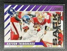 2024 Score Sack Attack Kayvon Thibodeaux #7 card