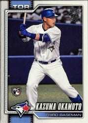 2026 Topps Base Set Kazuma Okamoto #443 card