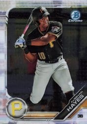 2019 Bowman Chrome Prospects Ke'Bryan Hayes #BCP-71 card