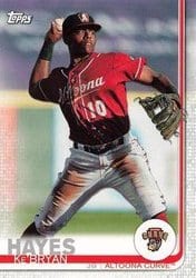 2019 Topps Pro Debut Base Set Ke'Bryan Hayes #134 card