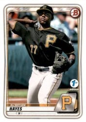 2020 Bowman 1st Edition Base Set Ke’Bryan Hayes #BFE-67 card