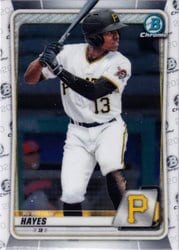 2020 Bowman Chrome Prospects Ke'Bryan Hayes #BCP-220 card