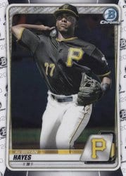 2020 Bowman Chrome Prospects Ke'Bryan Hayes #BCP-67 card