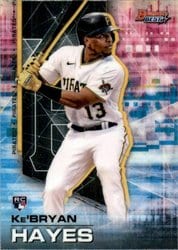 2021 Bowman's Best Base Set Ke'Bryan Hayes #72 card