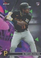 2021 Finest Base Set Ke'Bryan Hayes #38 card