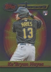 2021 Finest Flashbacks Base Set Ke'Bryan Hayes #144 card