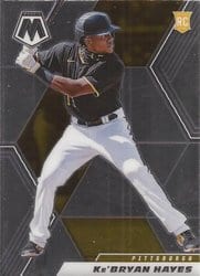 2021 Panini Mosaic Base Set Ke'Bryan Hayes #242 card