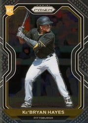 2021 Panini Prizm Base Set Ke'Bryan Hayes #113 card