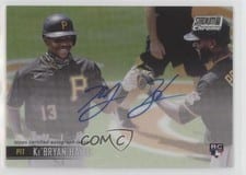 2021 Stadium Club Chrome Autographs Ke'Bryan Hayes #SCCBA-KHA card