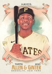 2021 Topps Allen & Ginter Base Set Ke'Bryan Hayes #39 card