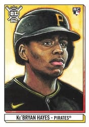 2021 Topps Big League Art of the Game Ke’Bryan Hayes #ATG-KH card