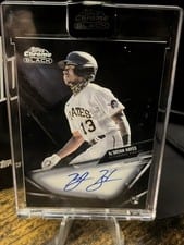 2021 Topps Chrome Black Autographs Ke'Bryan Hayes #CBA-KHA card