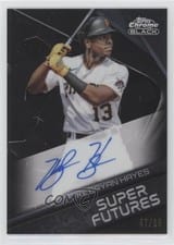 2021 Topps Chrome Black Super Futures Autographs Ke'Bryan Hayes #SFA-KH card