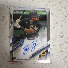 2021 Topps Chrome Rookie Autographs Ke'Bryan Hayes #RA-KH card