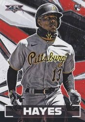 2021 Topps Fire Base Set Ke'Bryan Hayes #75 card