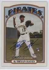 2021 Topps Heritage Real One Autographs Ke'Bryan Hayes #ROA-KBH card