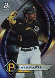 2022 Bowman Platinum Base Set Ke'Bryan Hayes #31 card