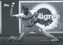 2022 Topps Black & White Base Set Ke'Bryan Hayes #2 card