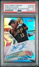 2022 Topps Chrome Future Stars Autograph Ke'Bryan Hayes #FSA-KH card