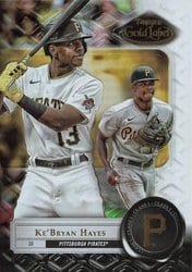 2022 Topps Gold Label Base Set Ke'Bryan Hayes #66 card