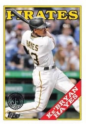 2023 Topps 1988 Topps Baseball (Series 1) Ke'Bryan Hayes #T88-20 card